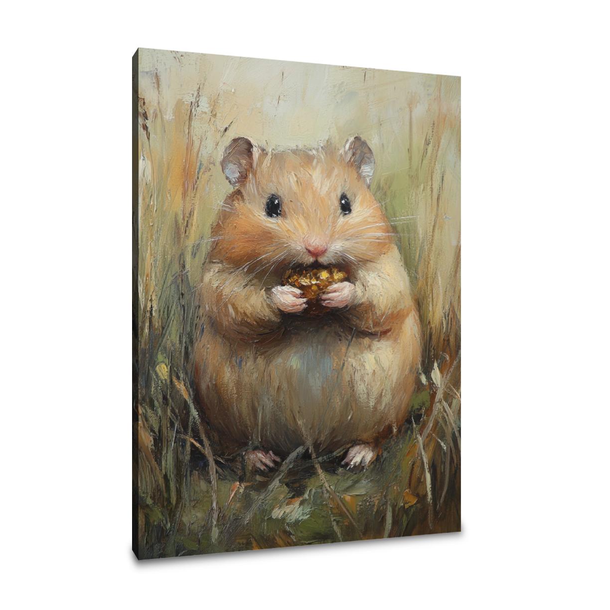 Hamster's Harvest Canvas