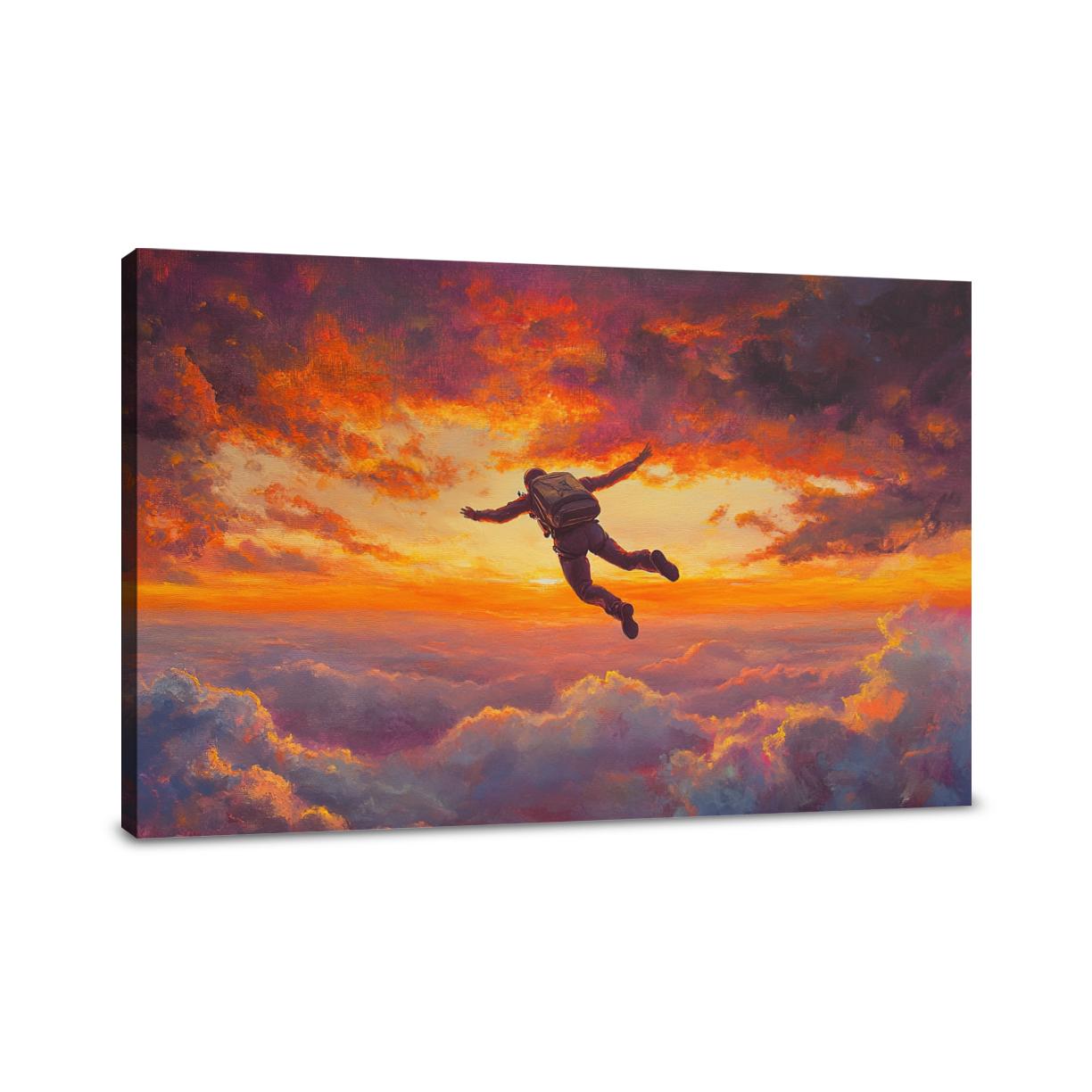 Skydiver’s Dawn Canvas