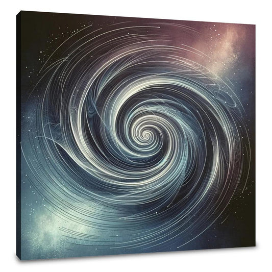 Celestial Spiral Canvas