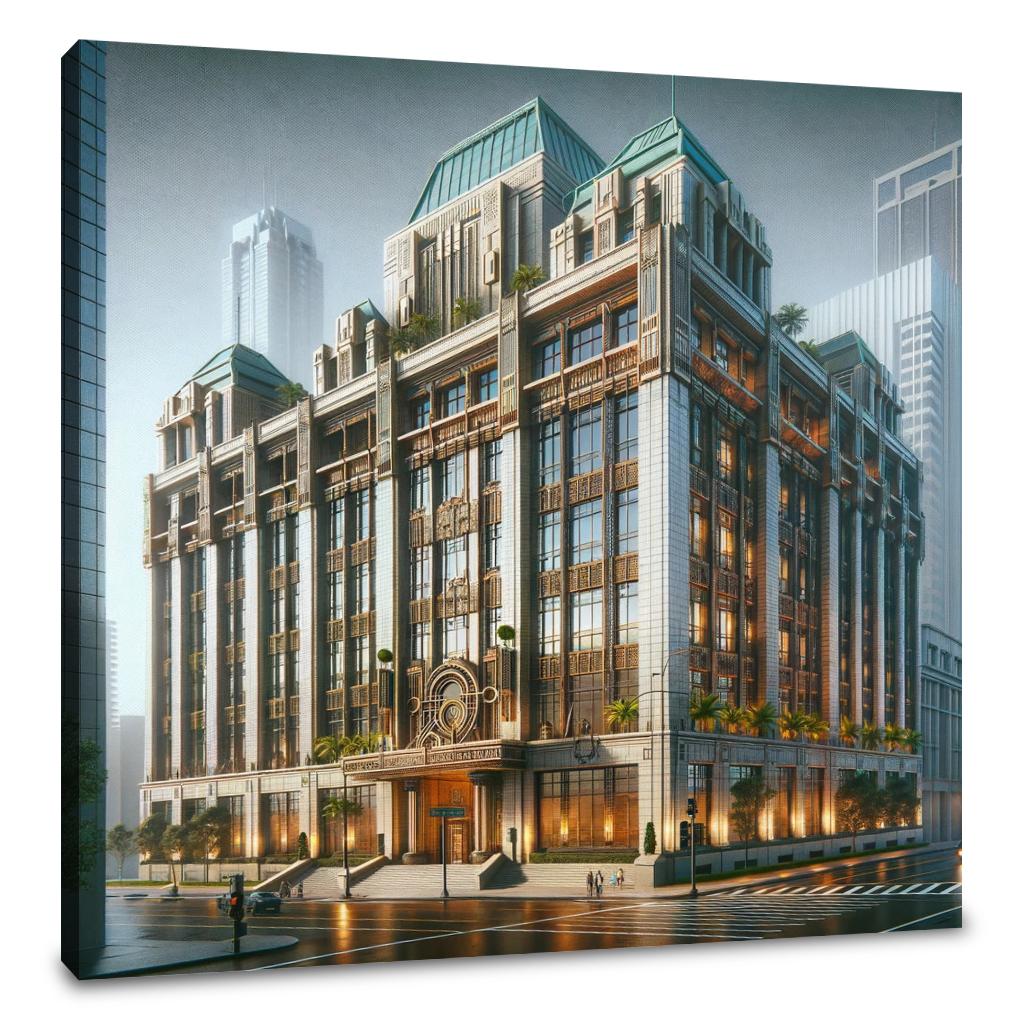 Deco Modernity Canvas