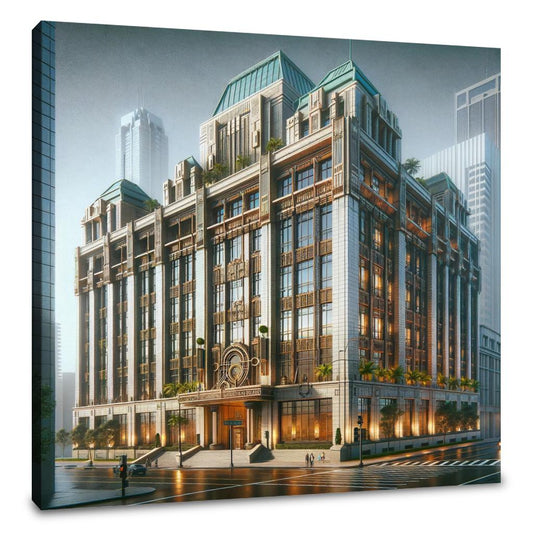Deco Modernity Canvas