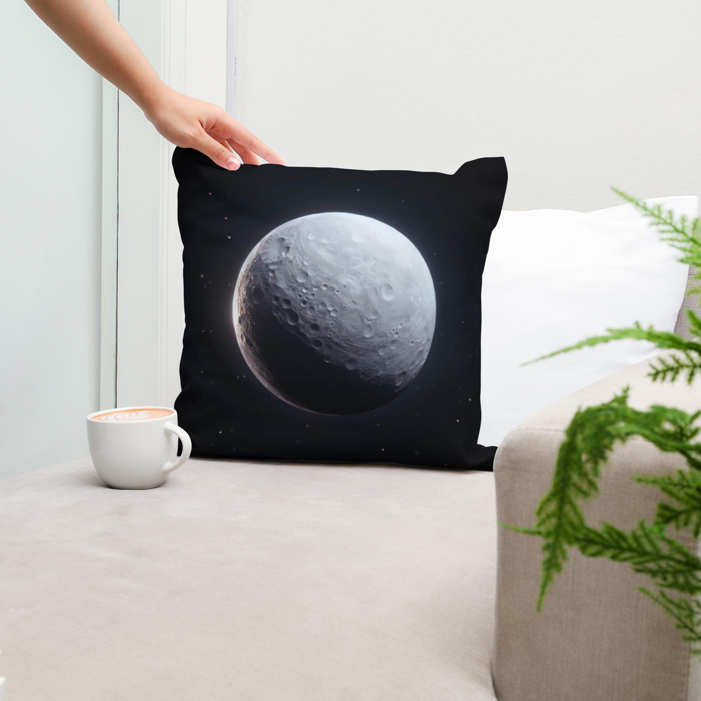 Eris' Distant Gleam Cotton Cushion