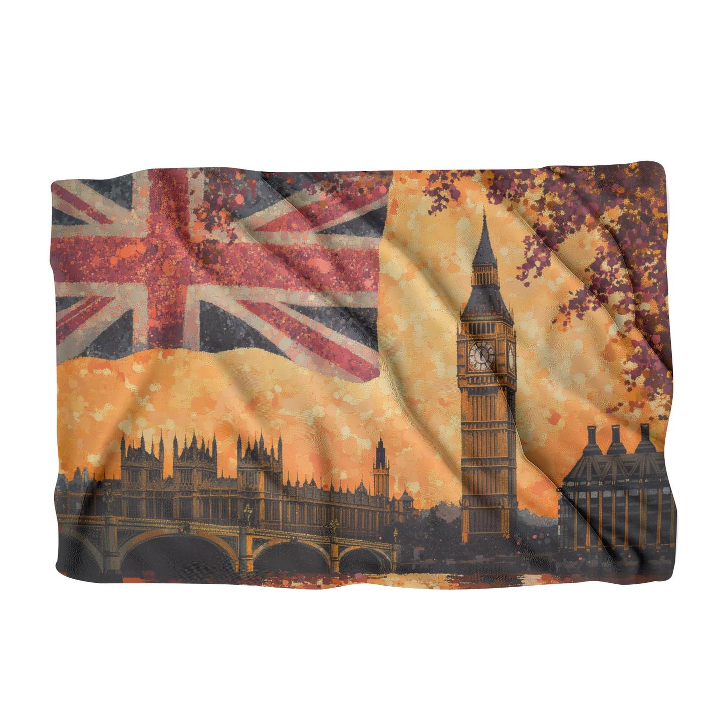 Big Ben Sunset Blanket
