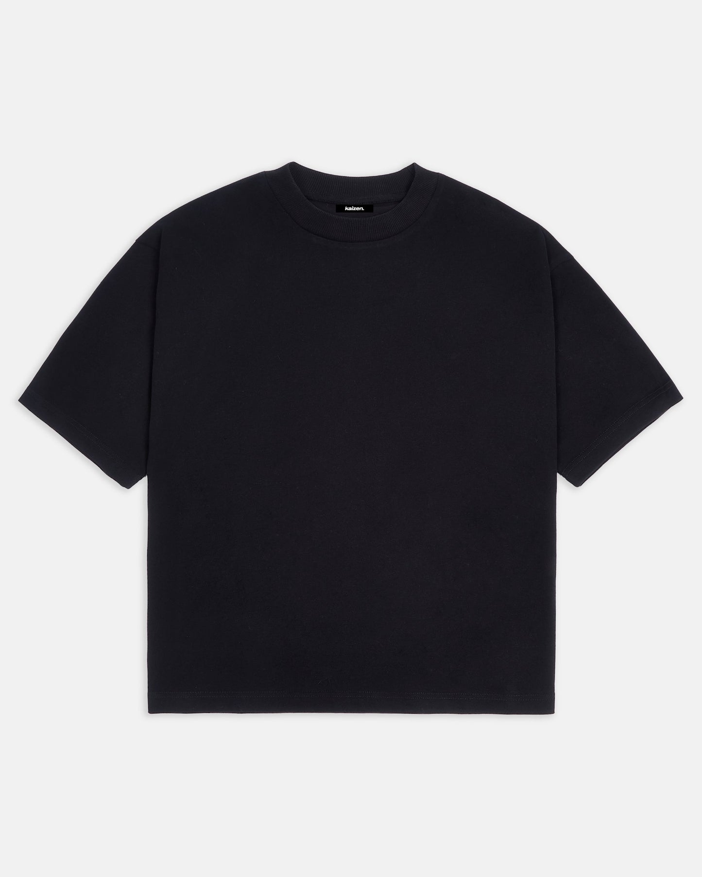 BLANK HEAVYWEIGHT TEE BLACK