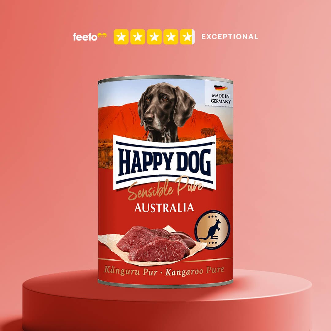Happy Dog Pure Kangaroo Wet Dog Food (Australia)