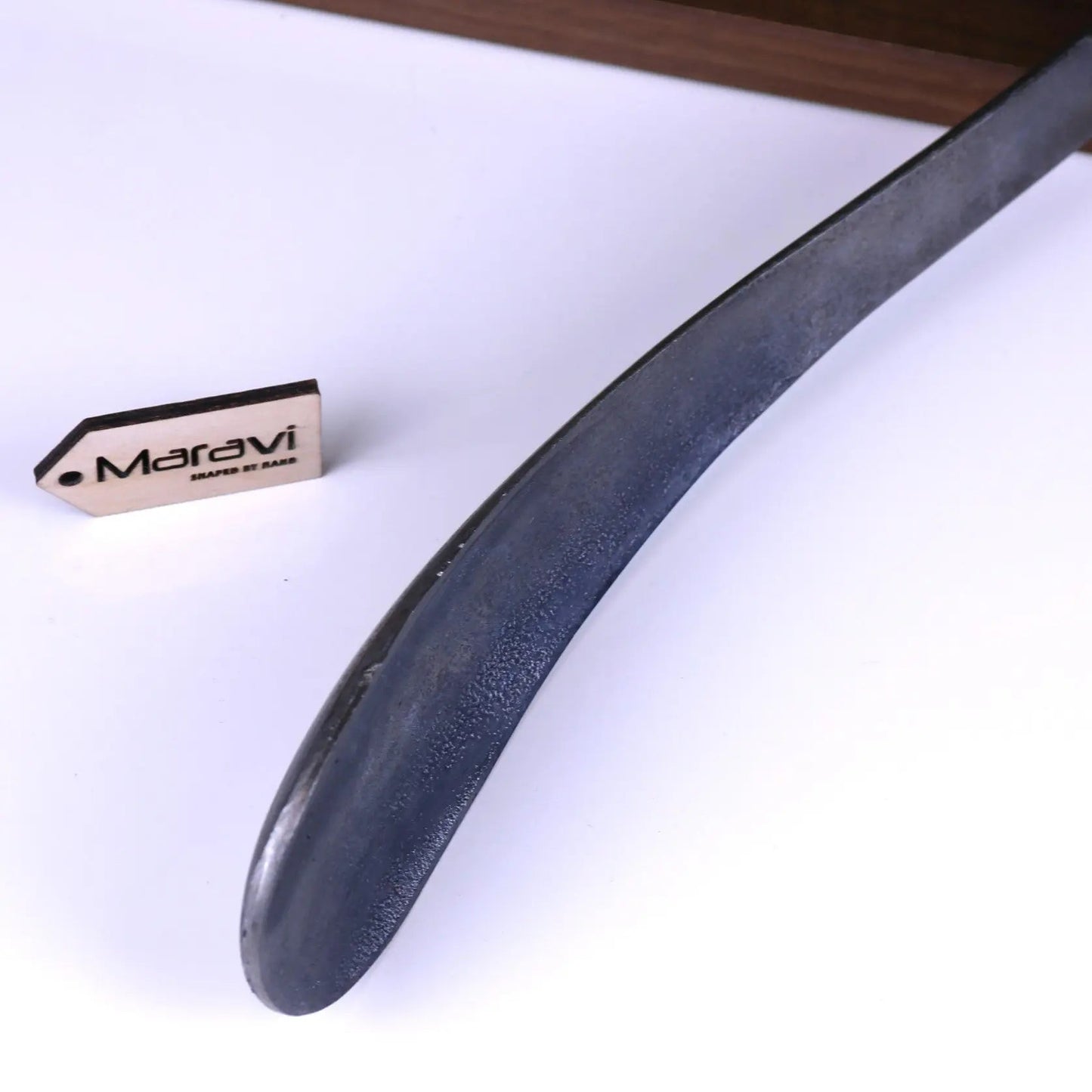 Kasha Dog Head Antique Style Shoe Horn Gunmetal