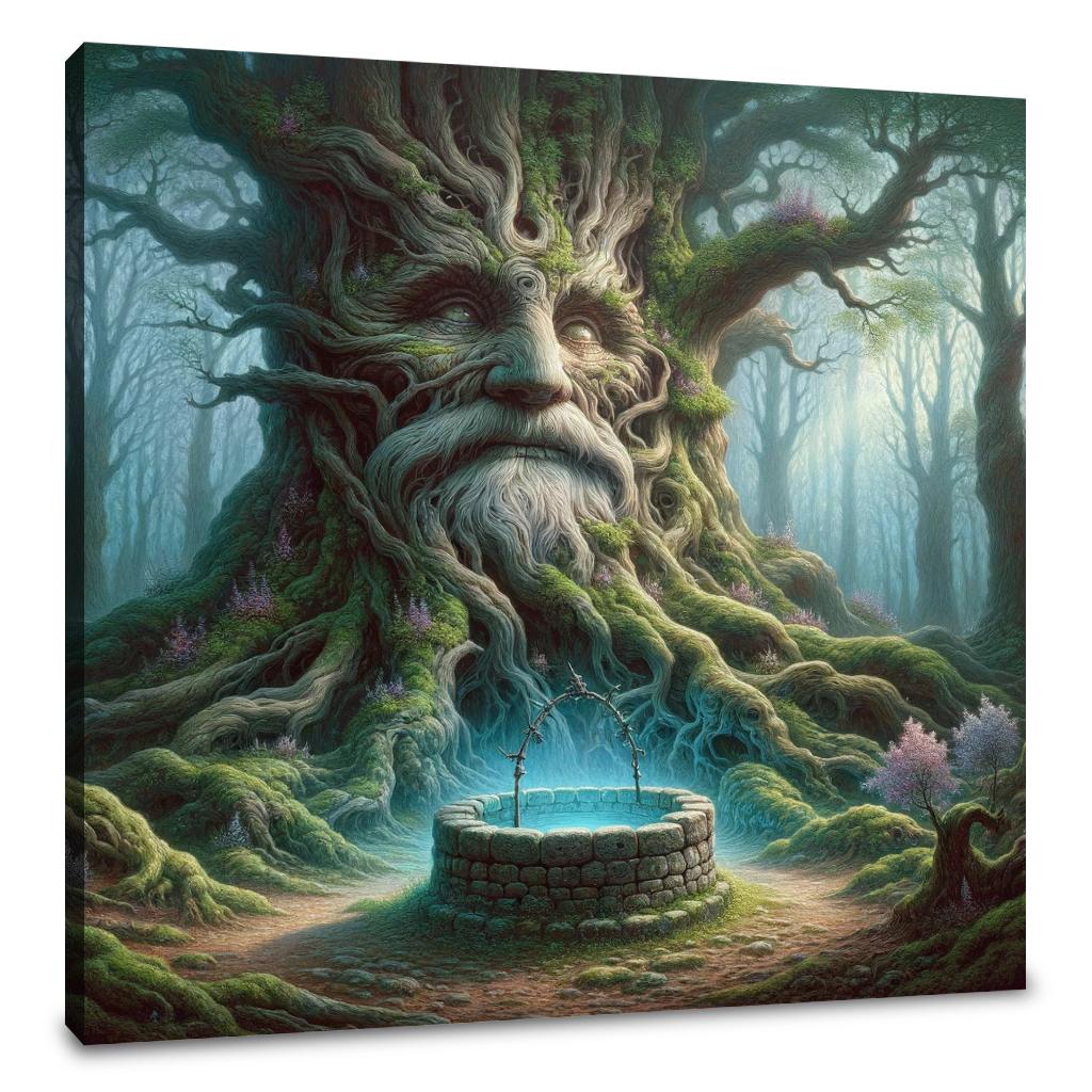 Ancient Watcher Canvas