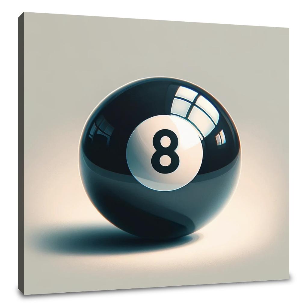 Mystique 8-Ball Canvas