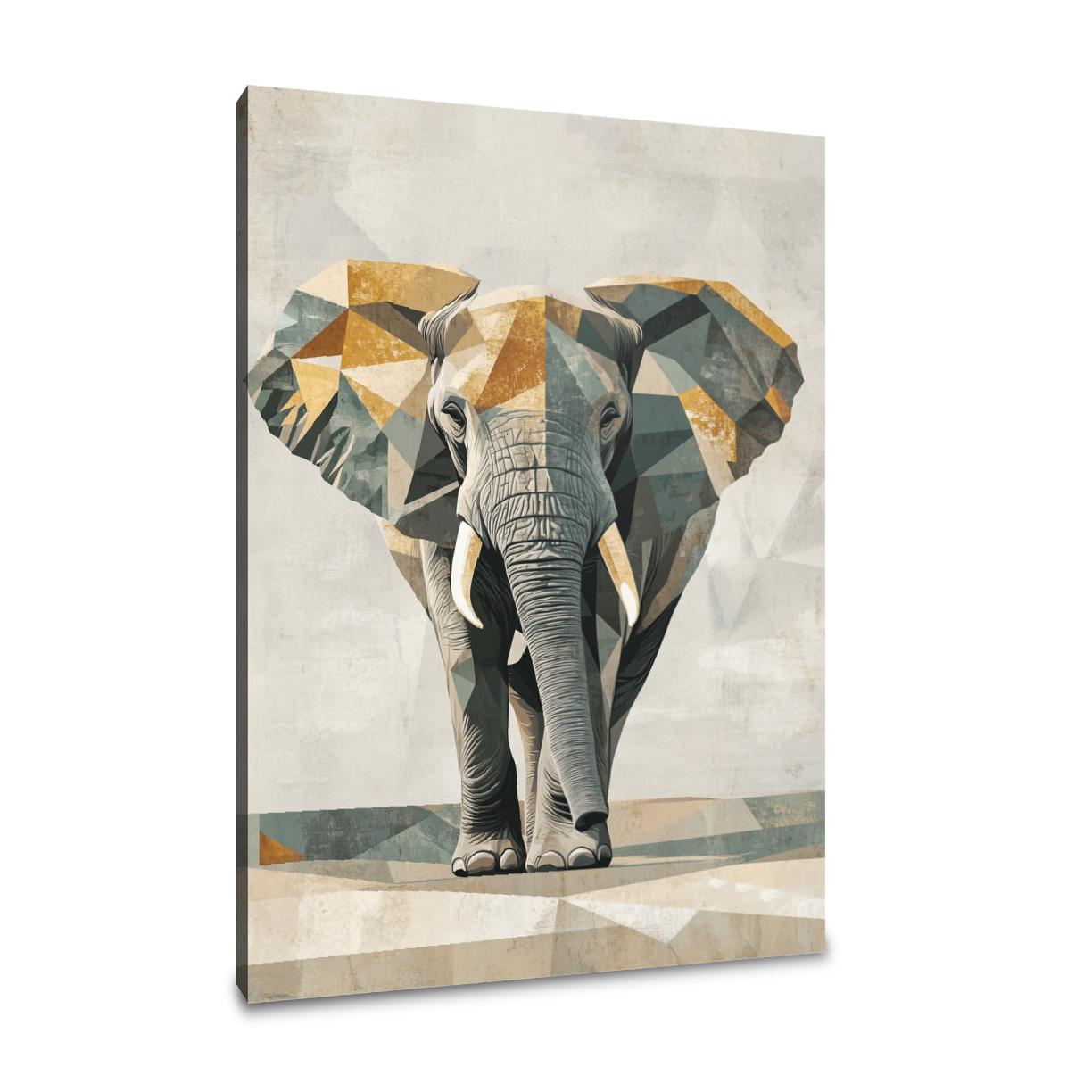 Serene Elephant Canvas