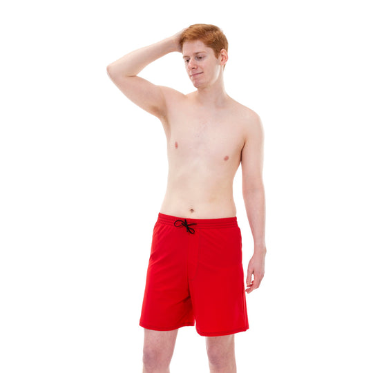 Men's Eco Swim Shorts Red*