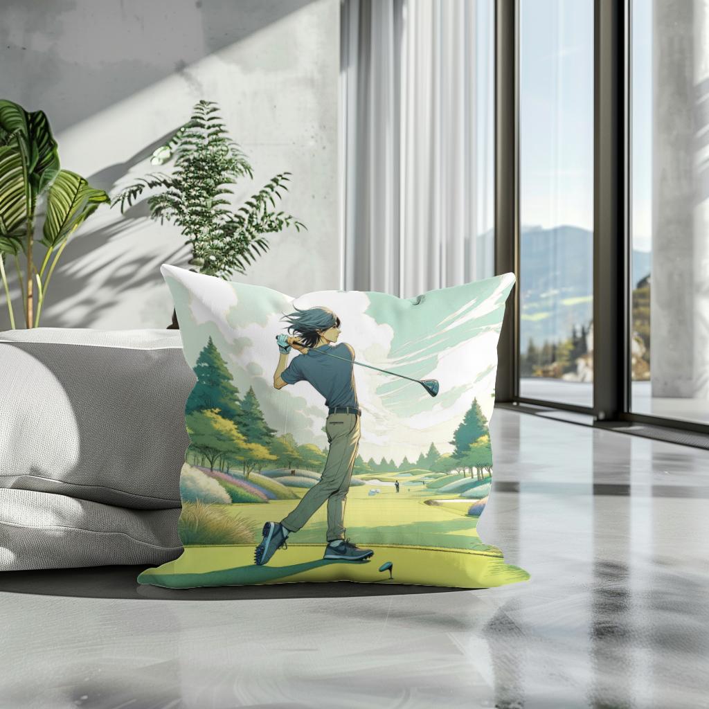 Serene Swing Cotton Cushion