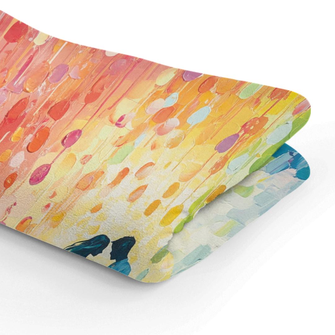Colourful Rain Dance Blanket