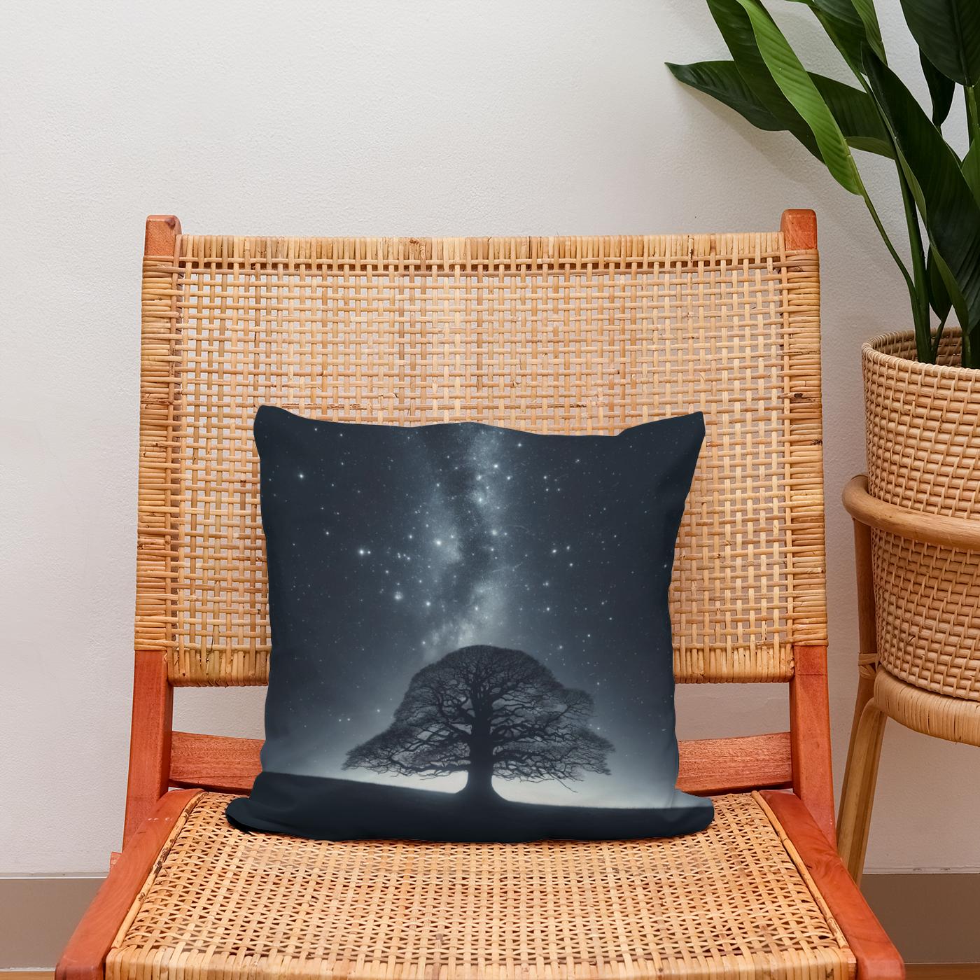 Guardian of the Stars Cotton Cushion