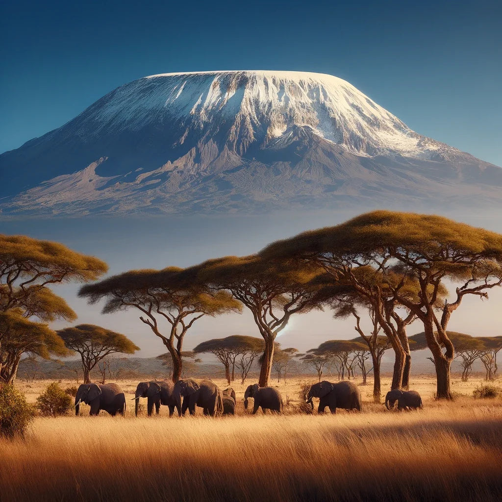 Kilimanjaro Majesty Canvas