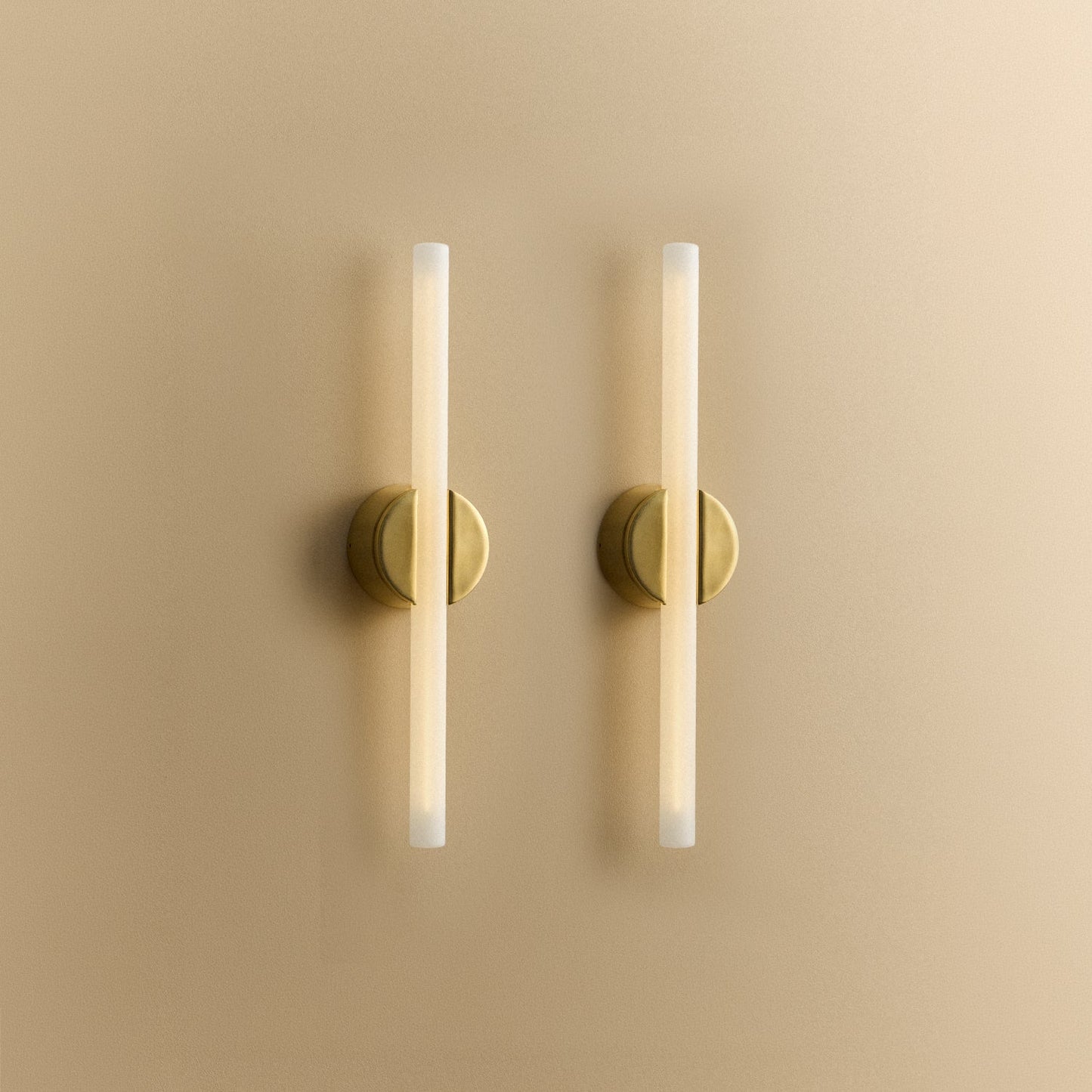 Kilter 1.0 Wall Light in Solid Brass - Set of 2