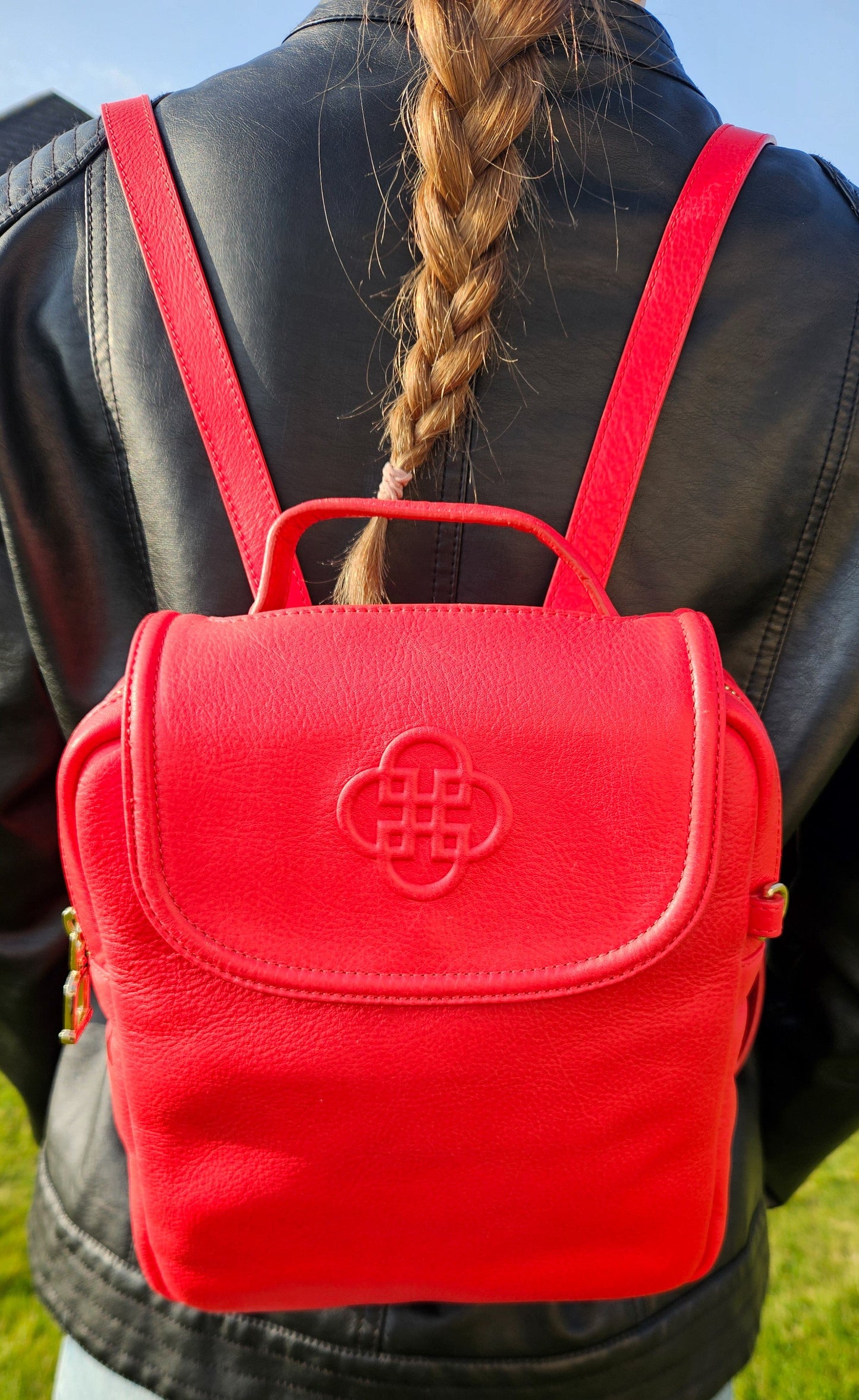 SADDLER MAXIE Real Leather Designer Mini BackPack