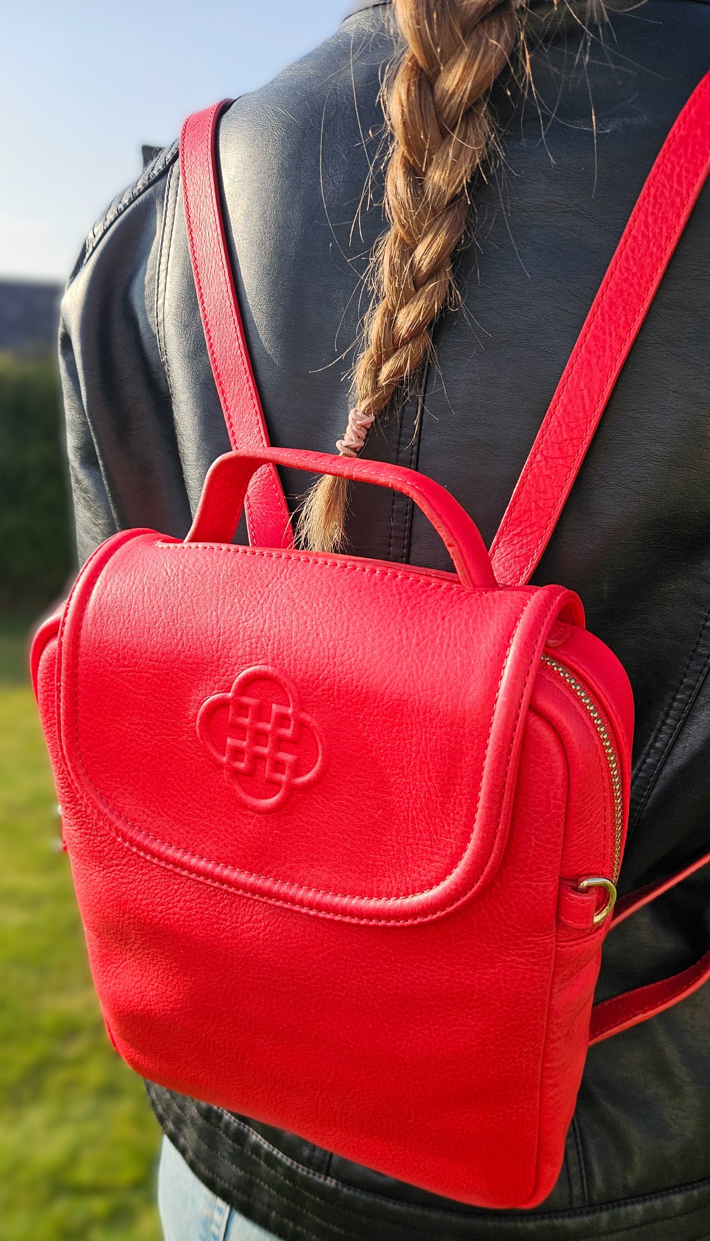 SADDLER MAXIE Real Leather Designer Mini BackPack