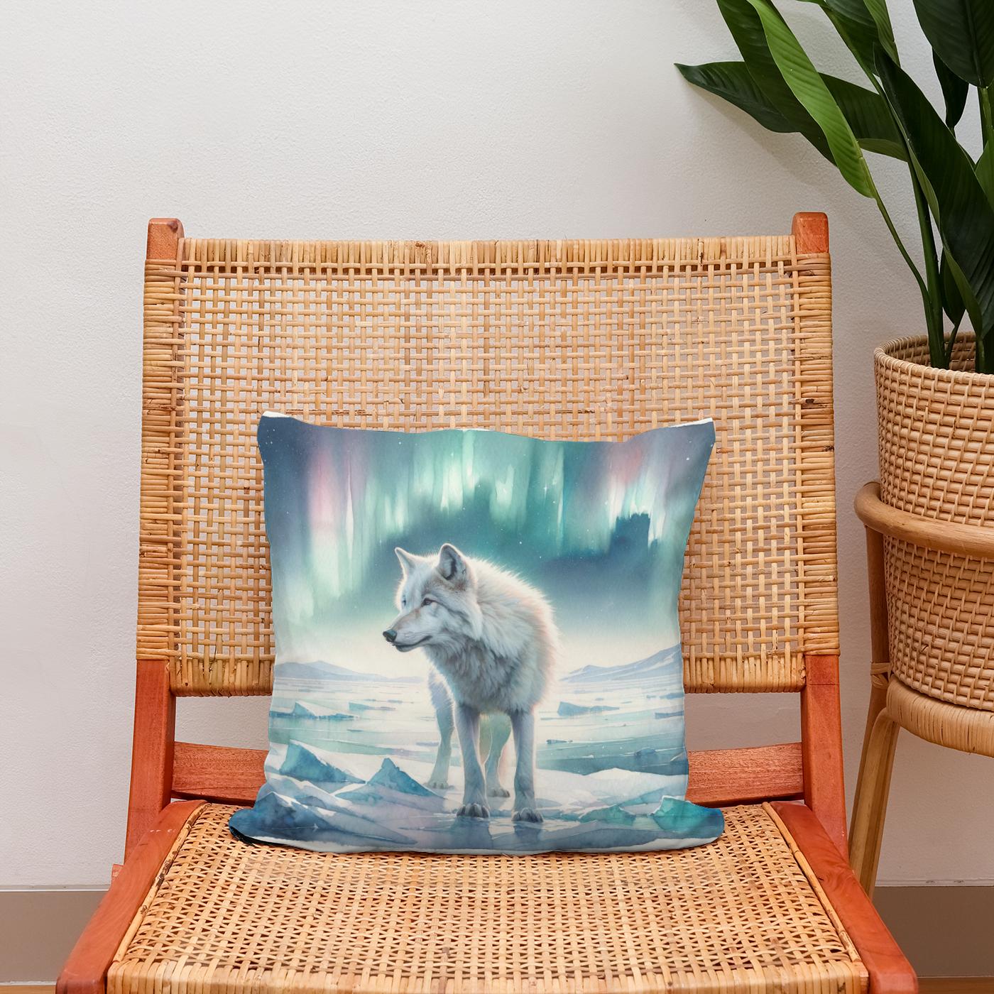Arctic Solitude Cotton Cushion