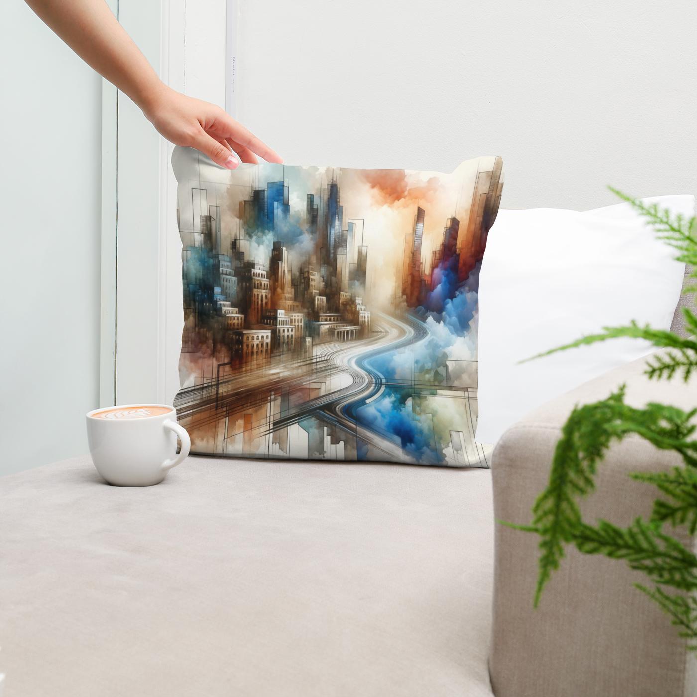Epochs Merged Cotton Cushion