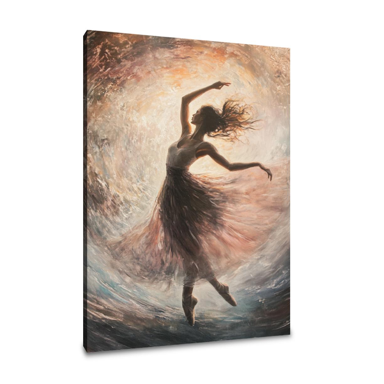 Dancer's Radiance Canvas