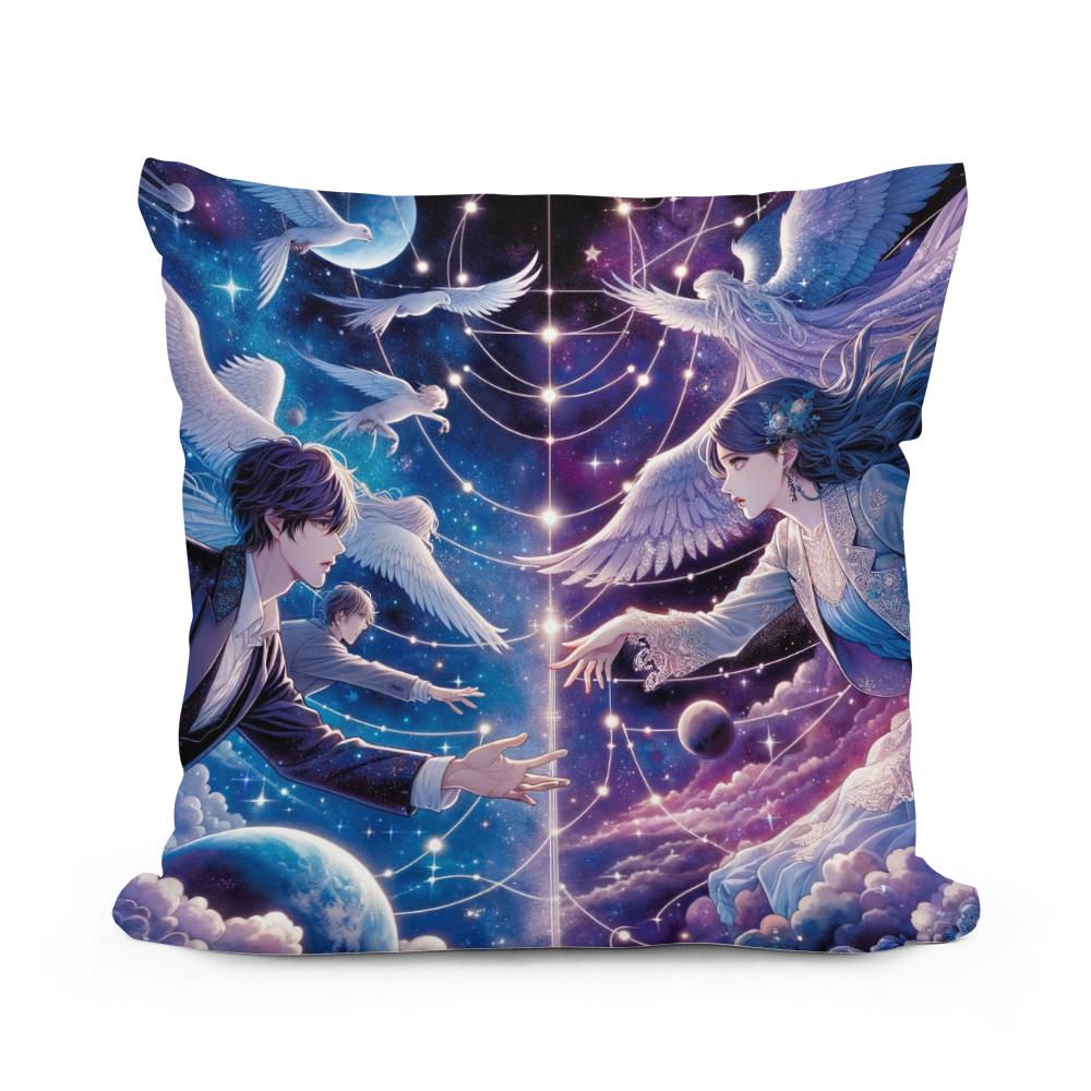 Stellar Love Embrace Cotton Cushion
