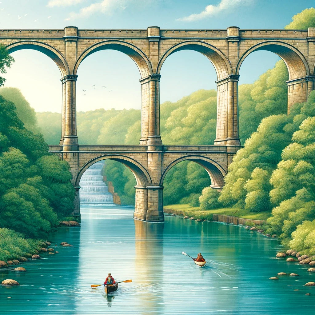 Knaresborough Viaduct Canvas