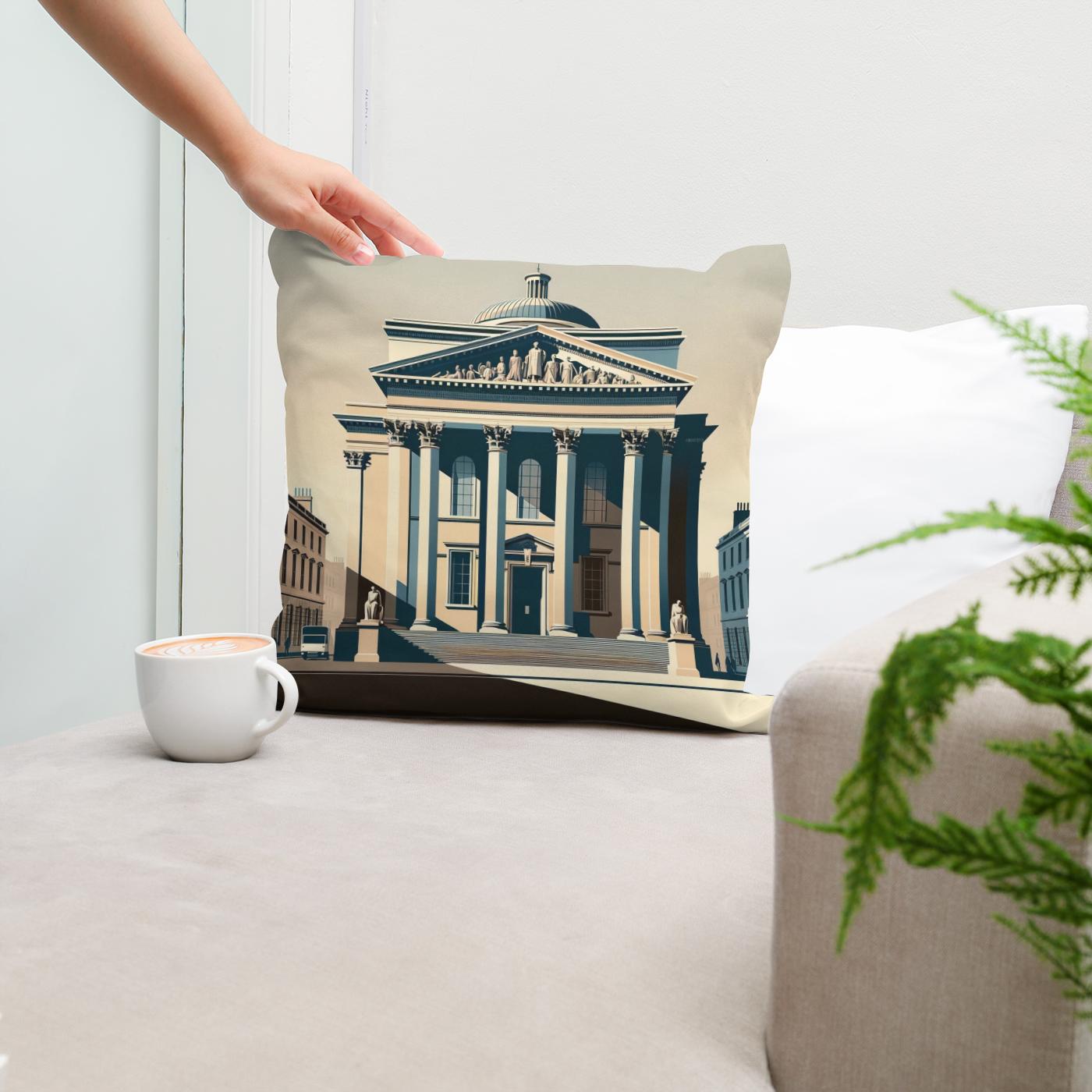 Cambridge Fitzwilliam Modernist Muse Cotton Cushion
