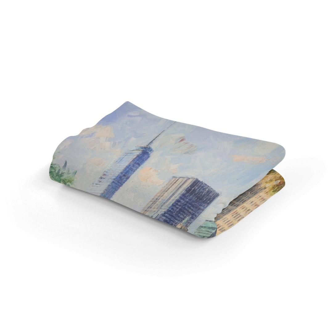 Manhattan Skyscraper Blanket