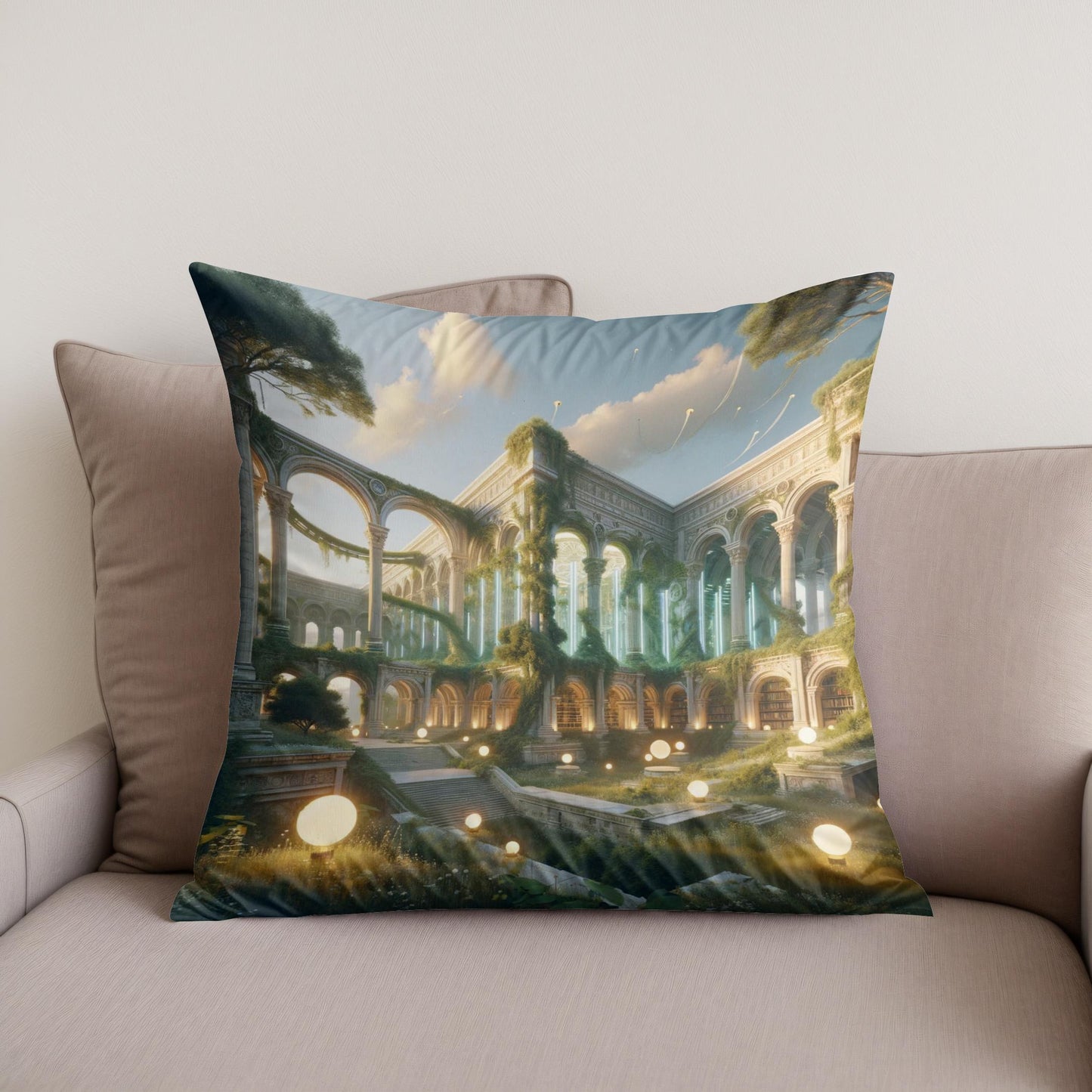 Timeless Luminescence Cotton Cushion