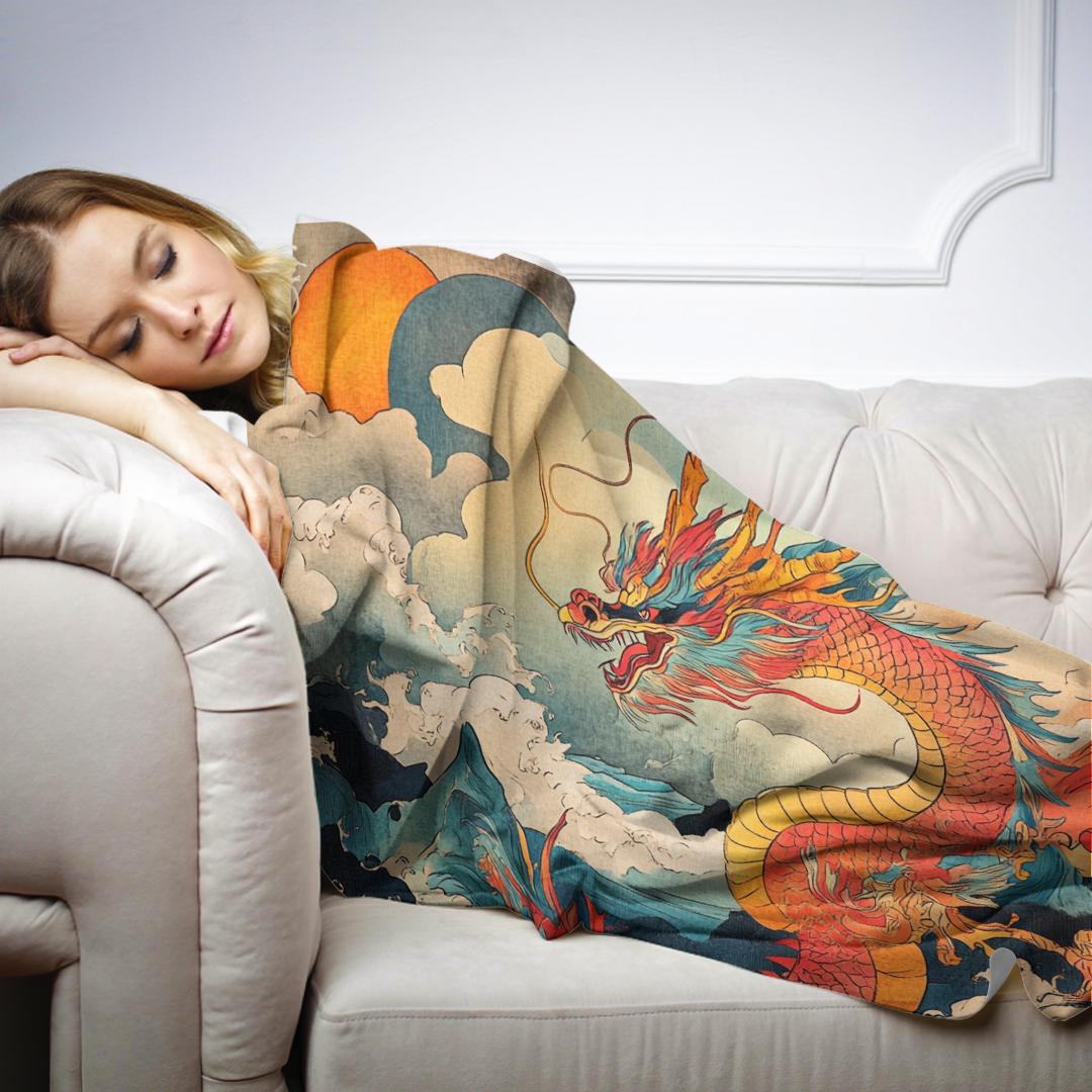 Mythical Creatures Dream Blanket