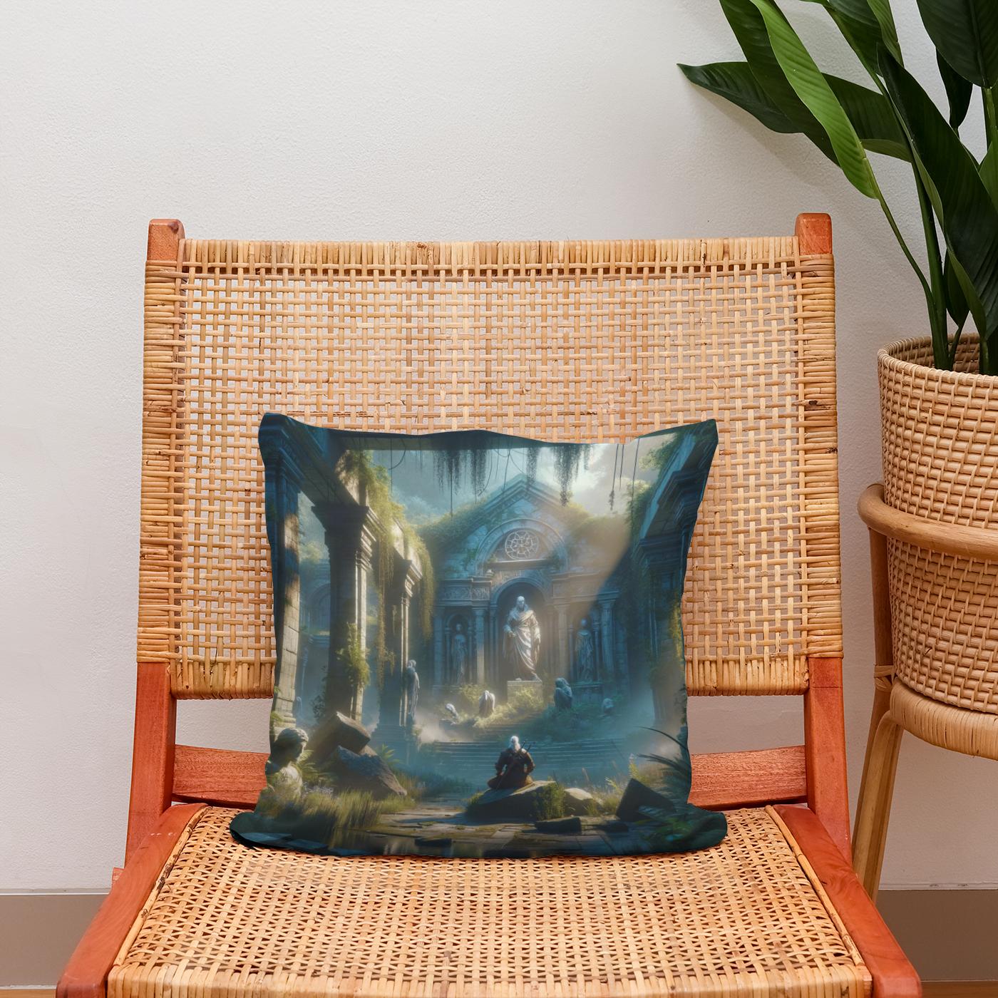 Mystic Realms Echo Cotton Cushion