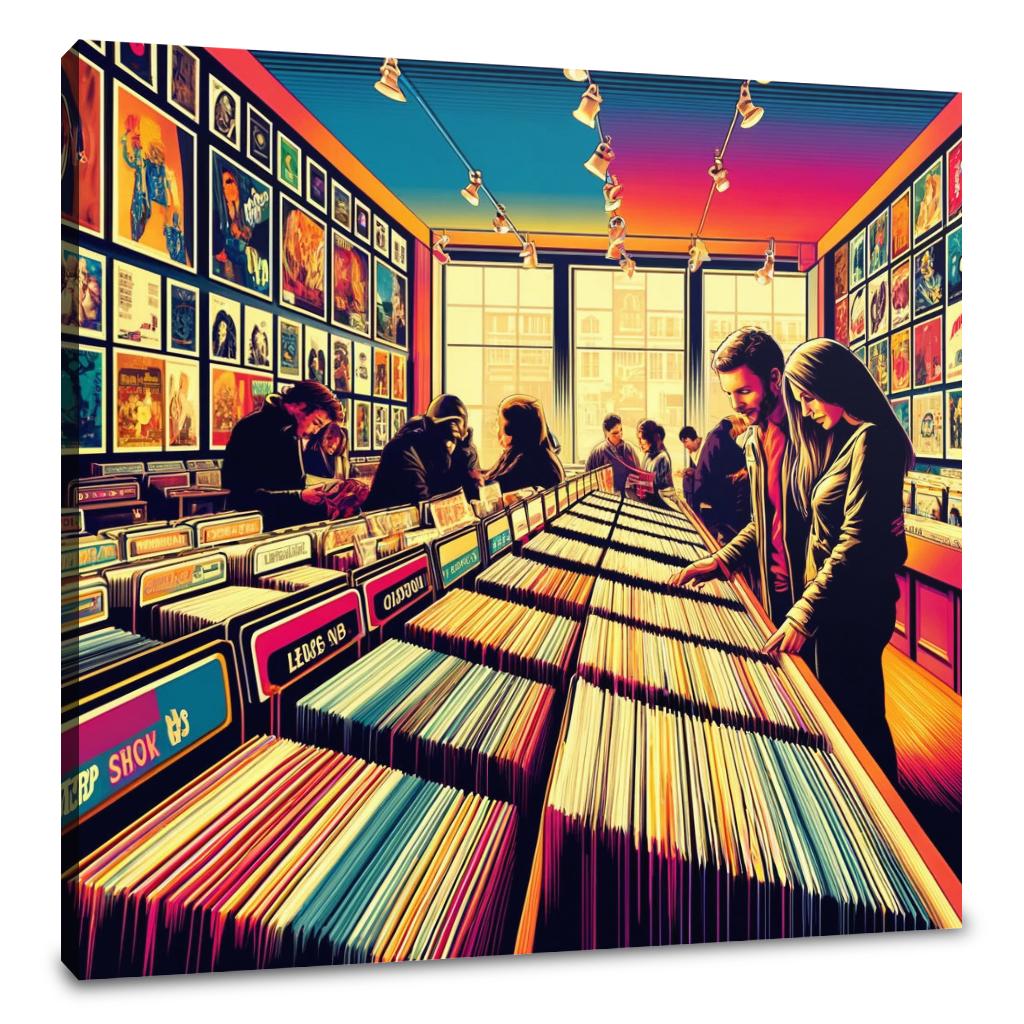 Vinyl Revival Canvas