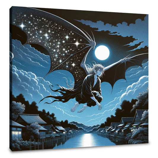 Nocturnal Grace Canvas