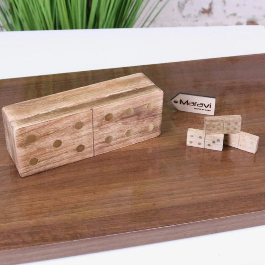 Kumari Wooden Domino Set with Box