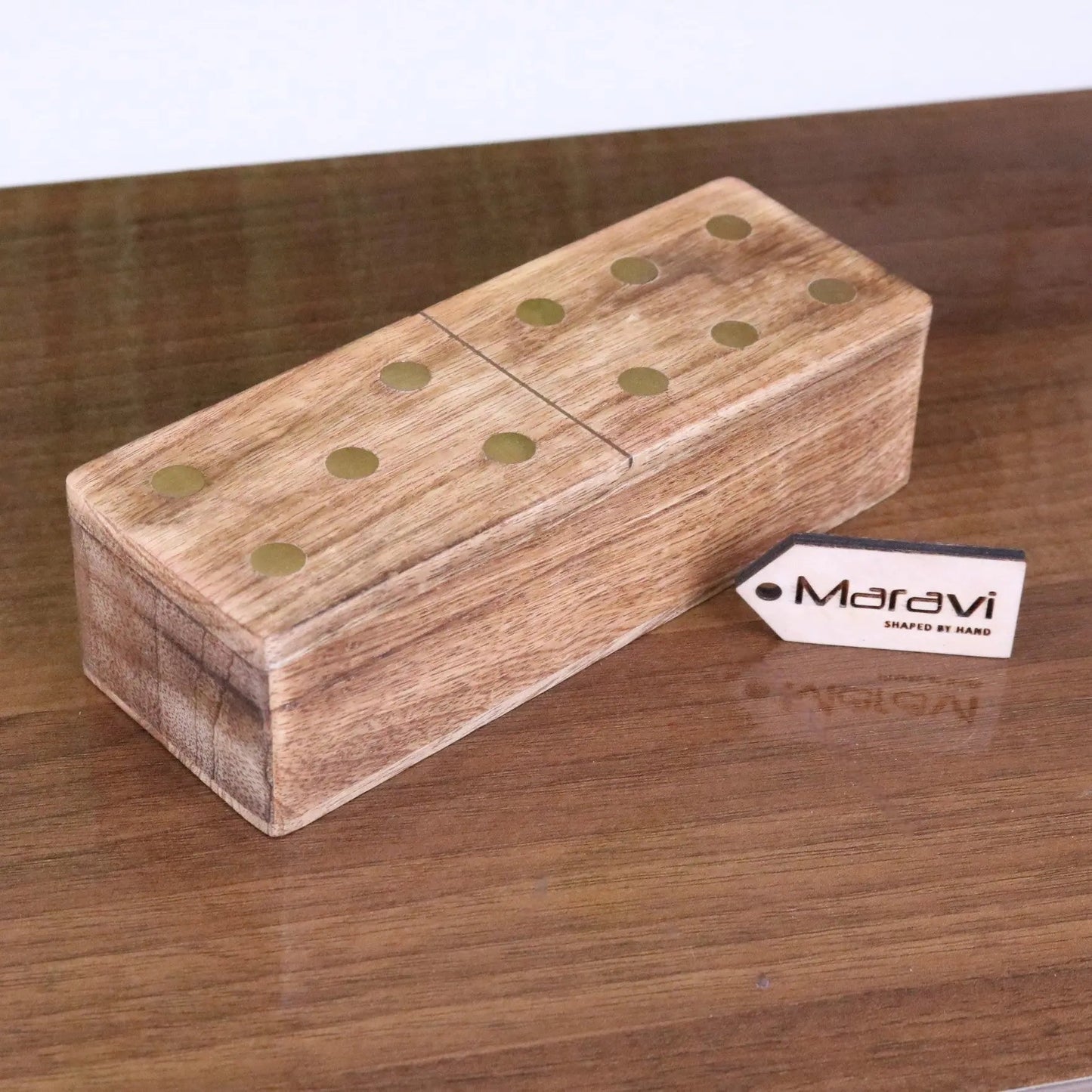 Kumari Wooden Domino Set with Box