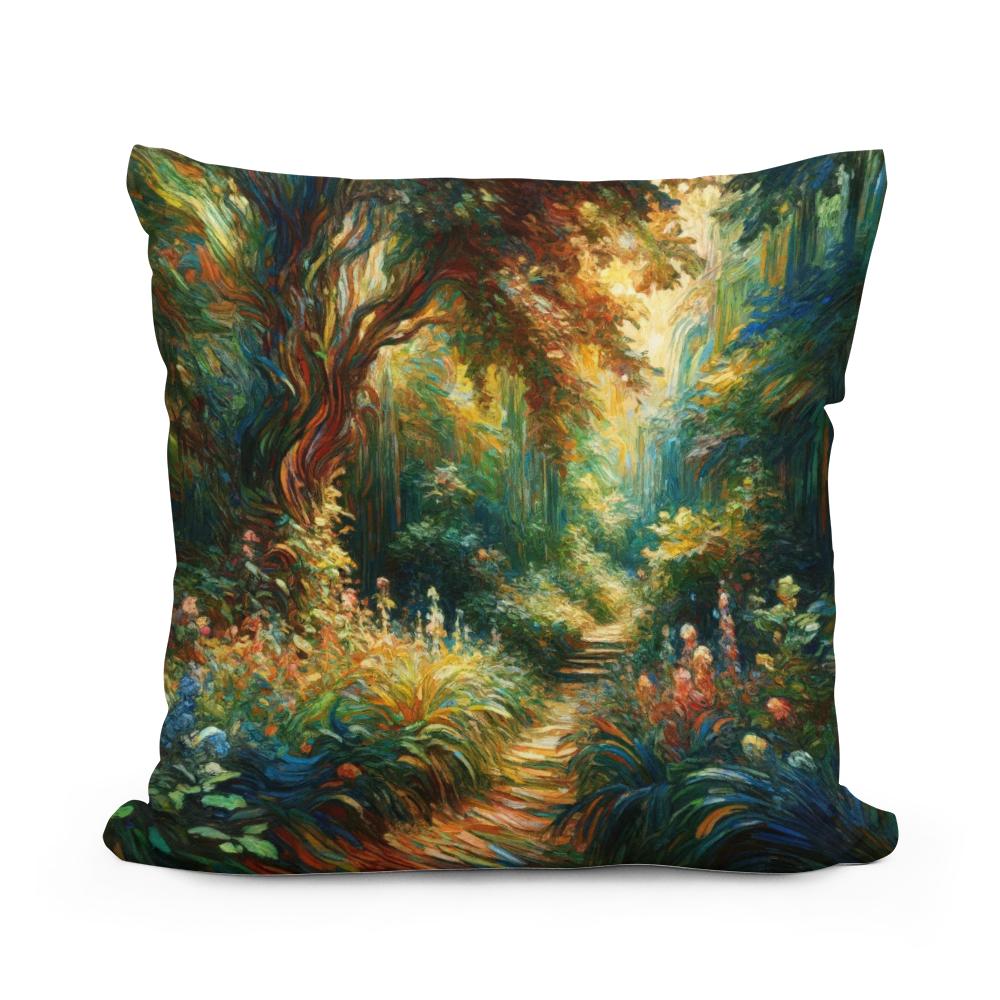 Nature's Embrace Cotton Cushion