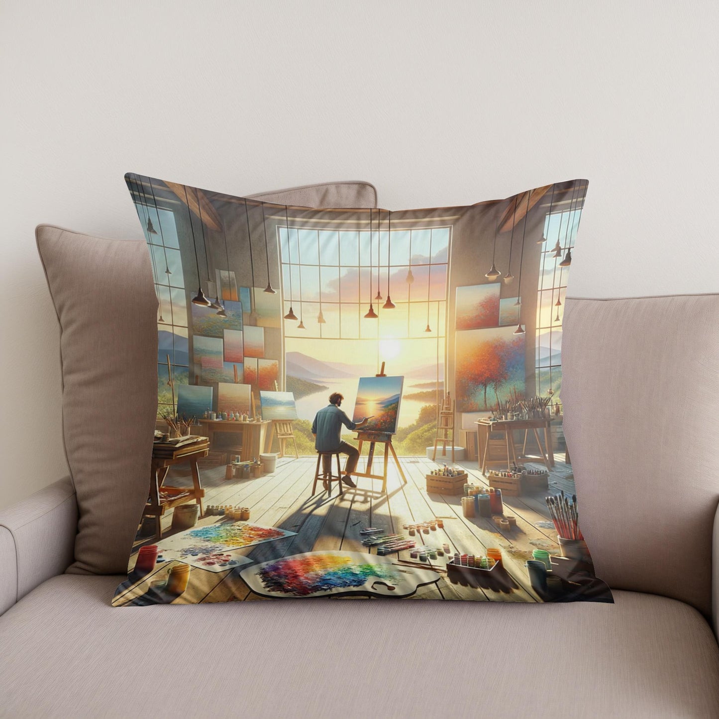 Luminous Studio Cotton Cushion