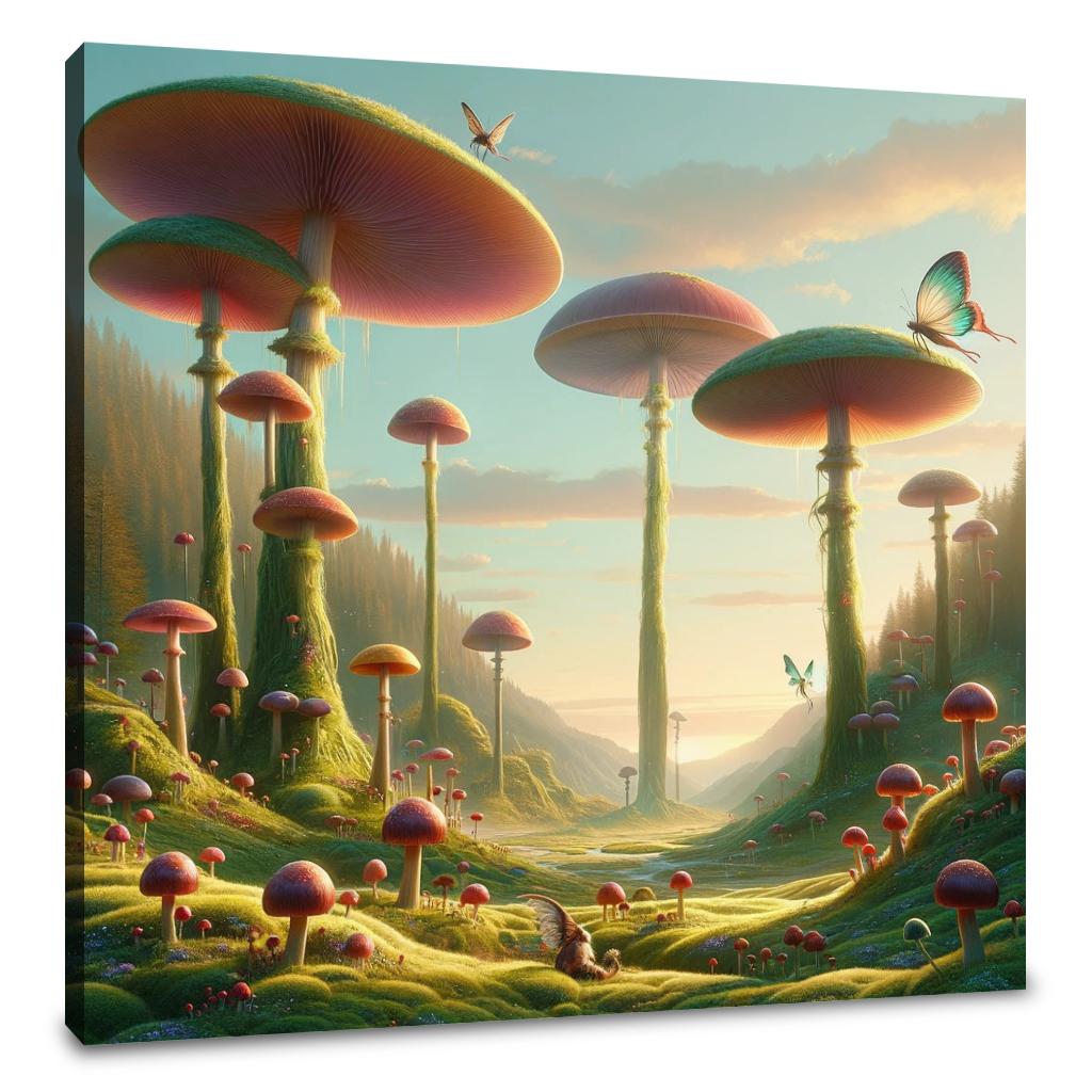 Hidden Valley of the Giants Canvas