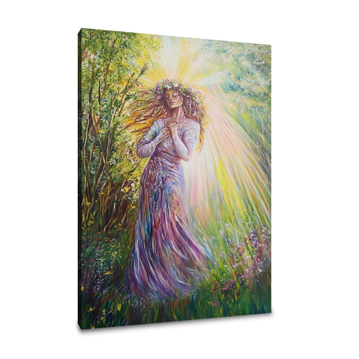 Mother Earth's Awakening Canvas