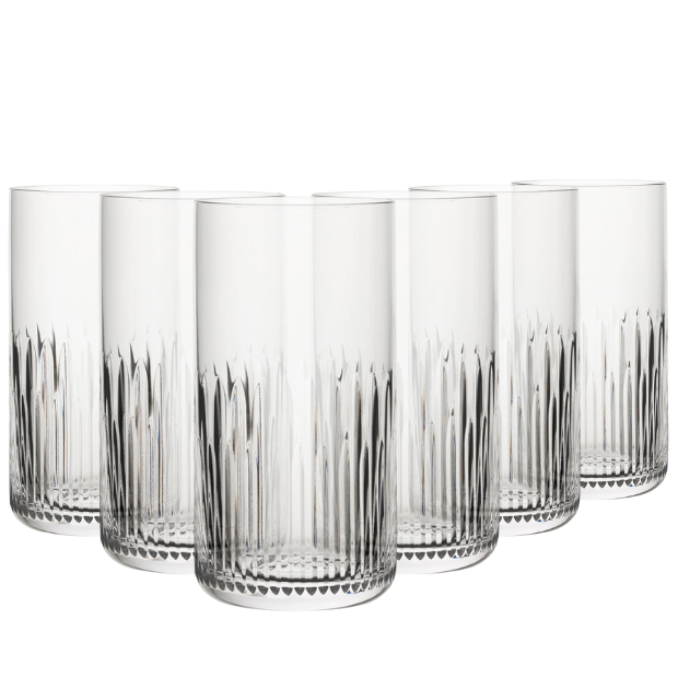 Whitley Highball Glasses - 390ml - Set of 6