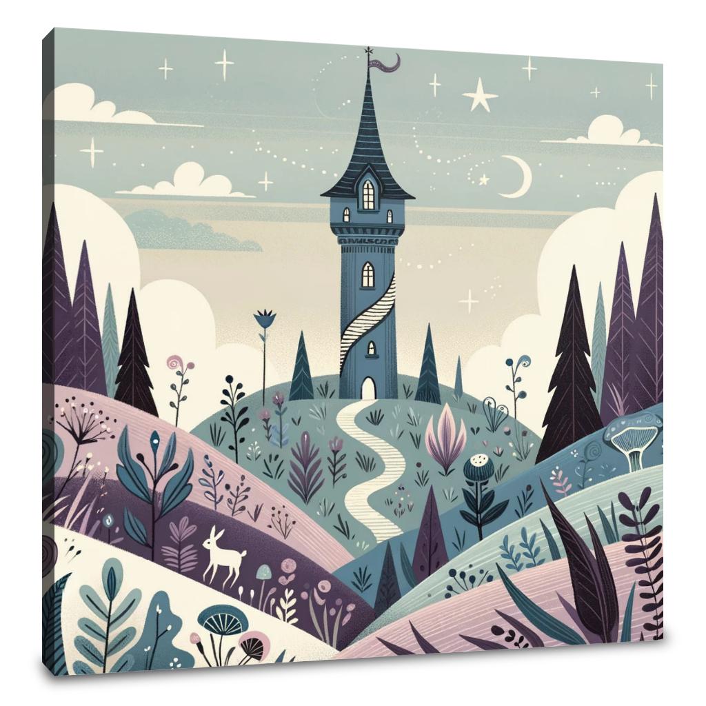 Mystic Tower Canvas