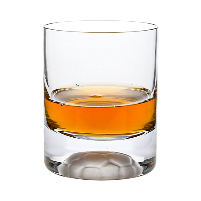 Football Based Glass Tumblers - 295ml - Set of 6