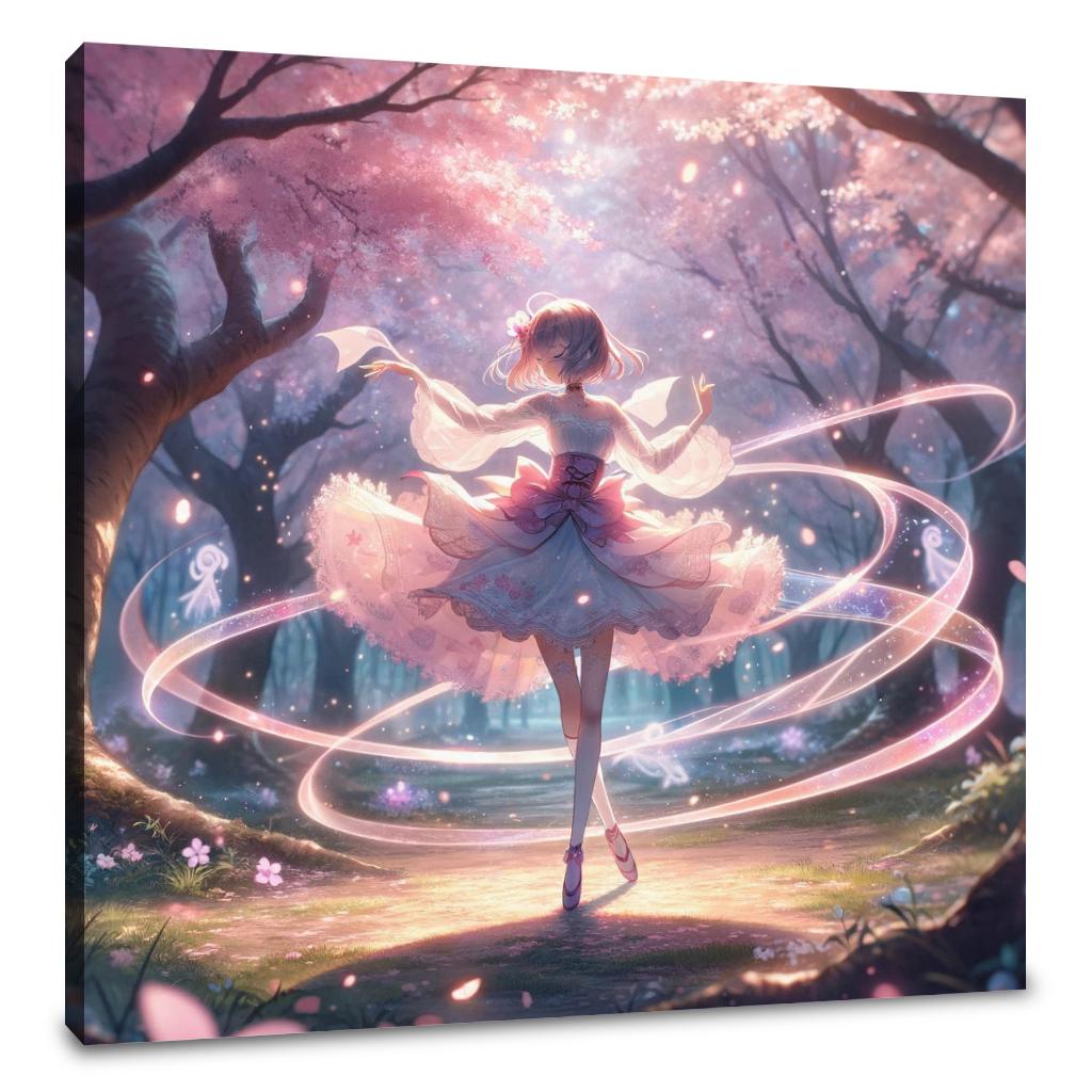 Sakura Dance Enchantment Canvas