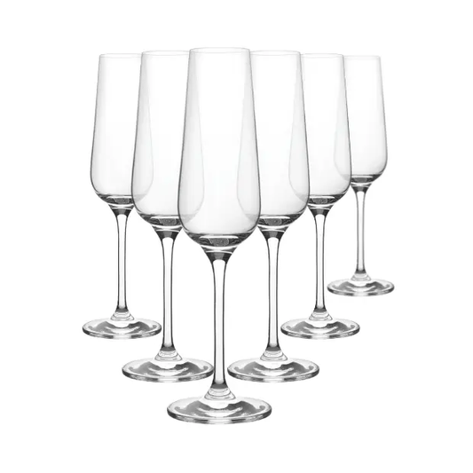 Invitation Champagne Flutes - 180ml - Set of 6