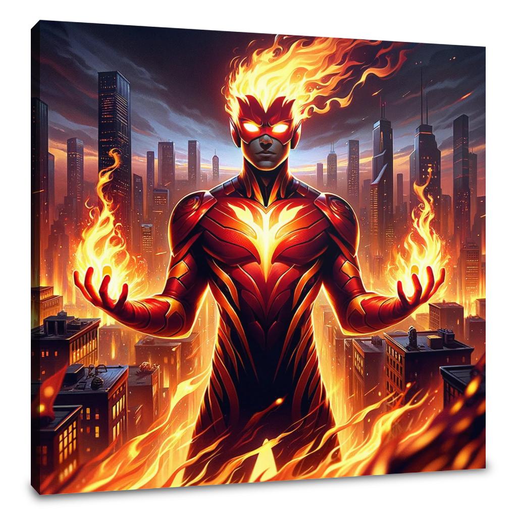 Blaze Guardian Canvas