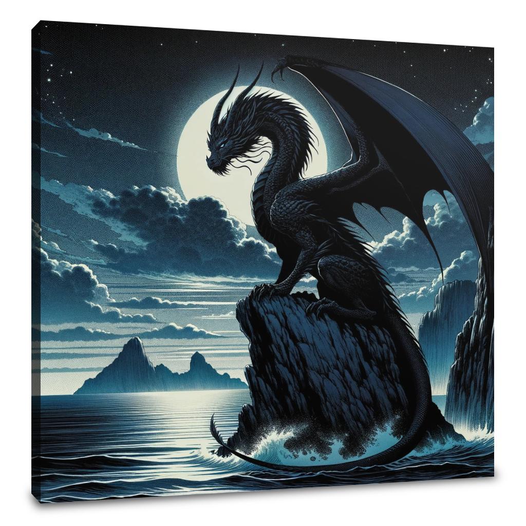 Twilight Dragon Canvas