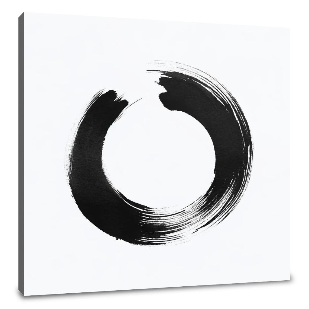 Zen Circle Minimalist Canvas