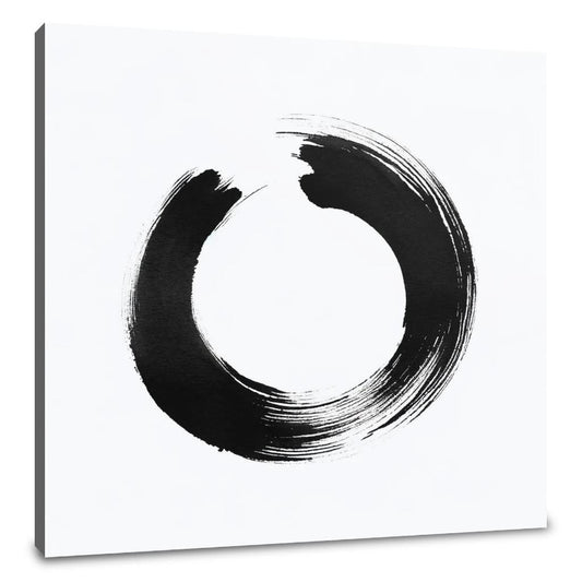 Zen Circle Minimalist Canvas