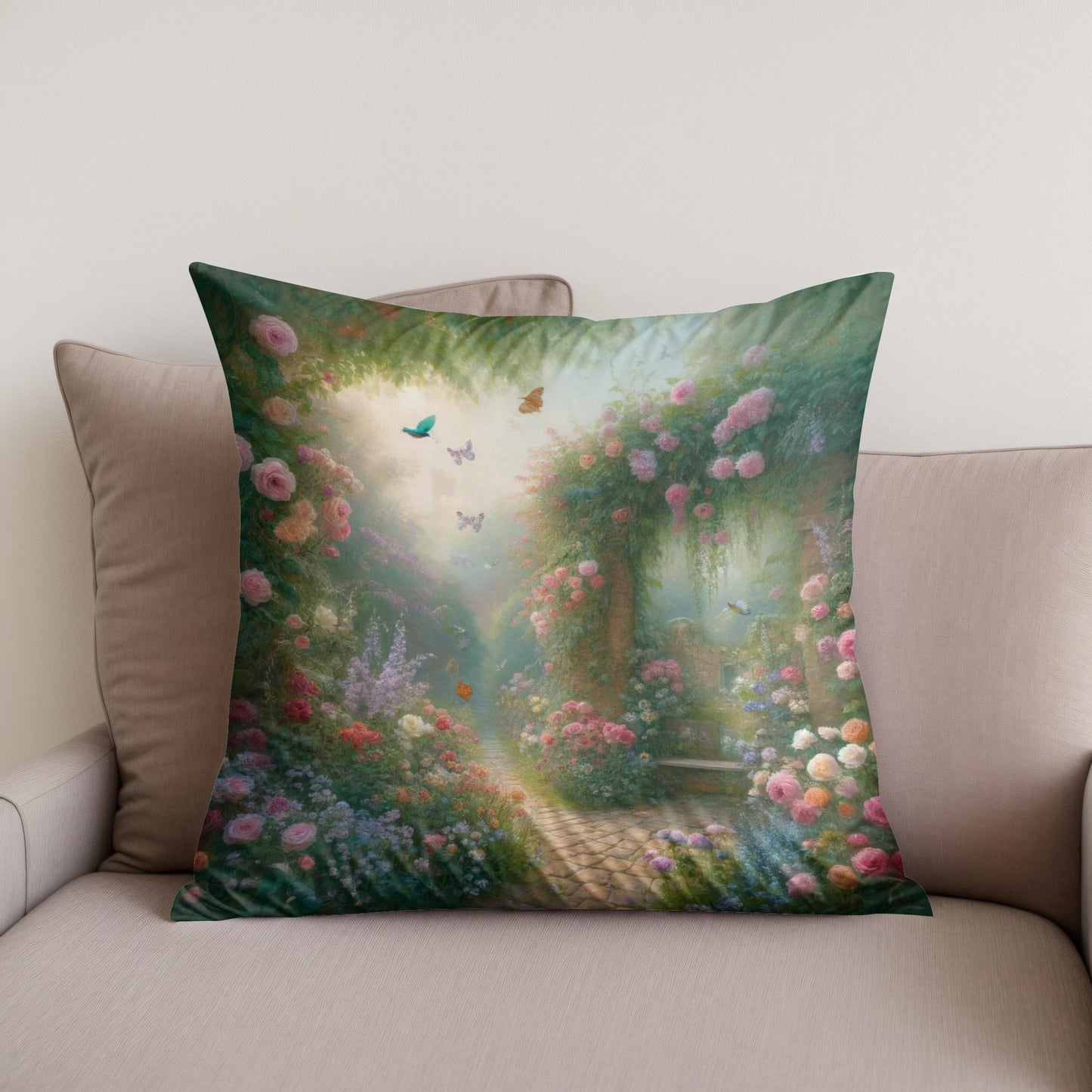 Secret Garden Retreat Cotton Cushion