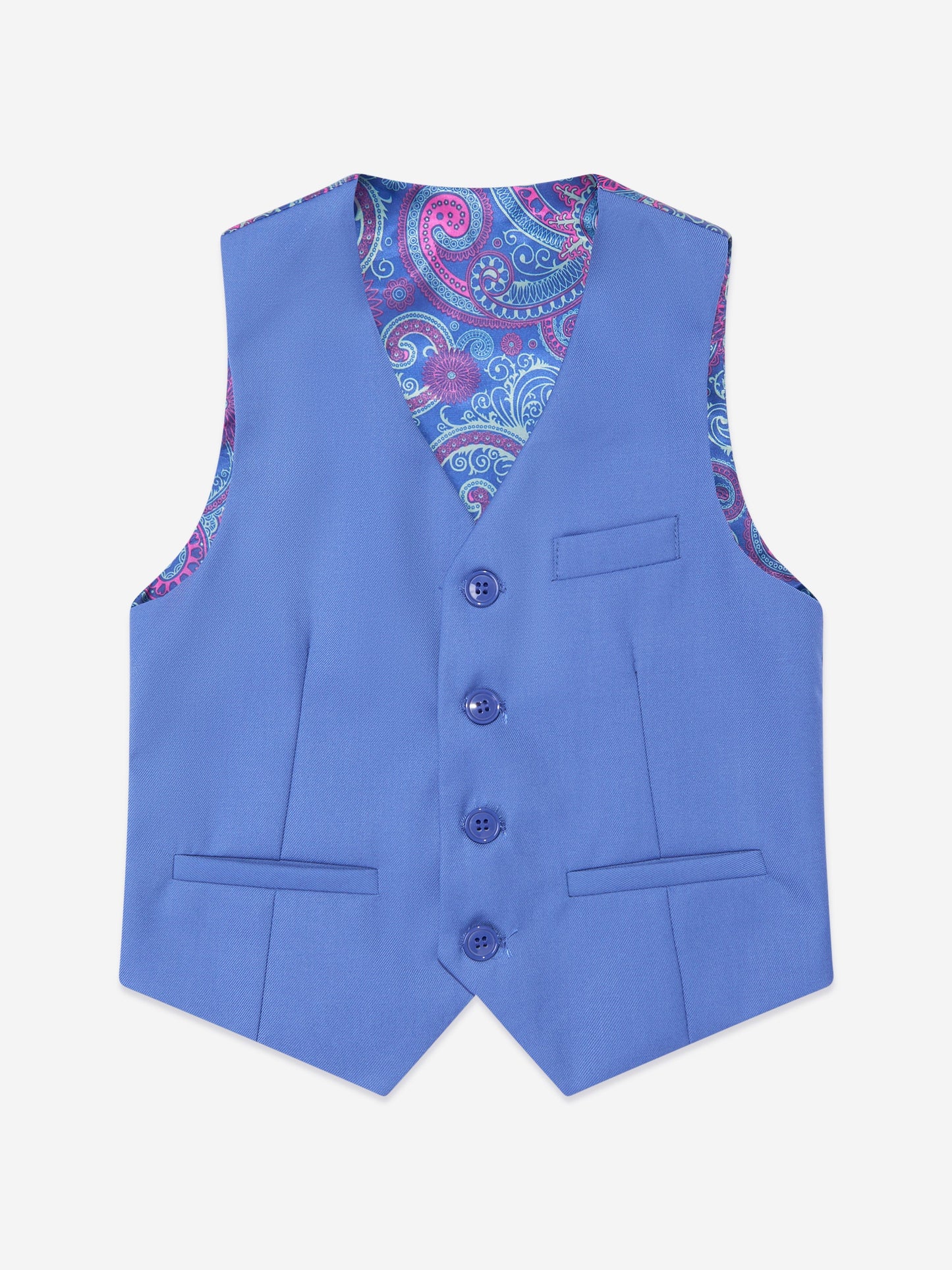 SUITLAB London Boys 7 Piece Suit Set in Blue